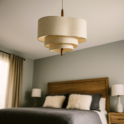 Żyrandol Z Tkaniny Klasyczny Design | Styl Nowoczesny