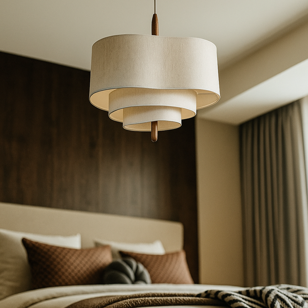 Żyrandol Z Tkaniny Klasyczny Design | Styl Nowoczesny