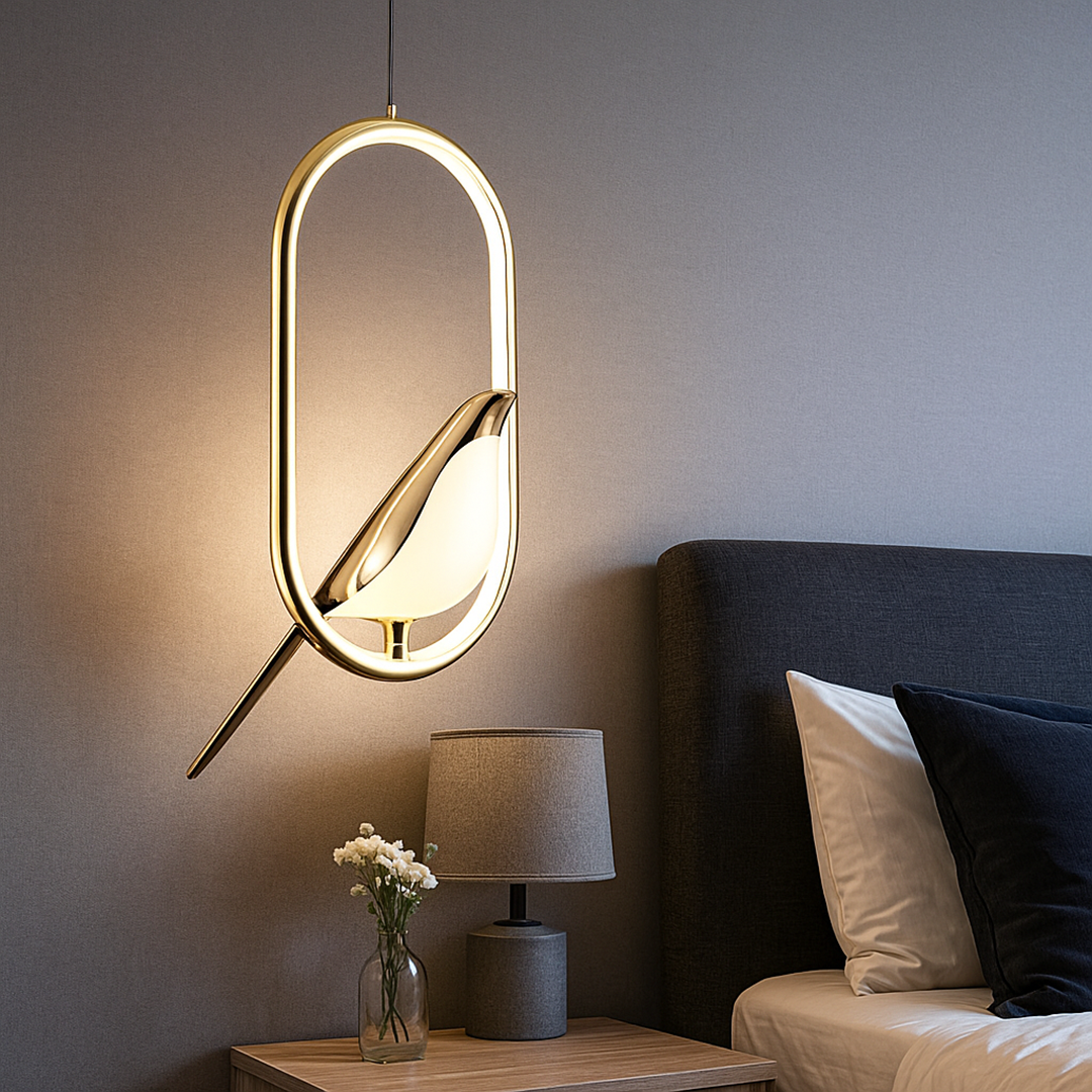 Ptak Lampa Sufitowa LED | Styl Skandynawski