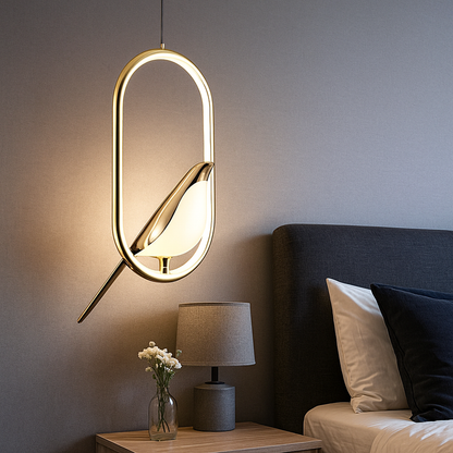 Ptak Lampa Sufitowa LED | Styl Skandynawski