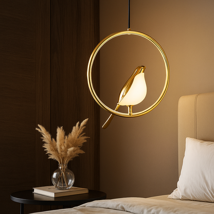 Ptak Lampa Sufitowa LED | Styl Skandynawski