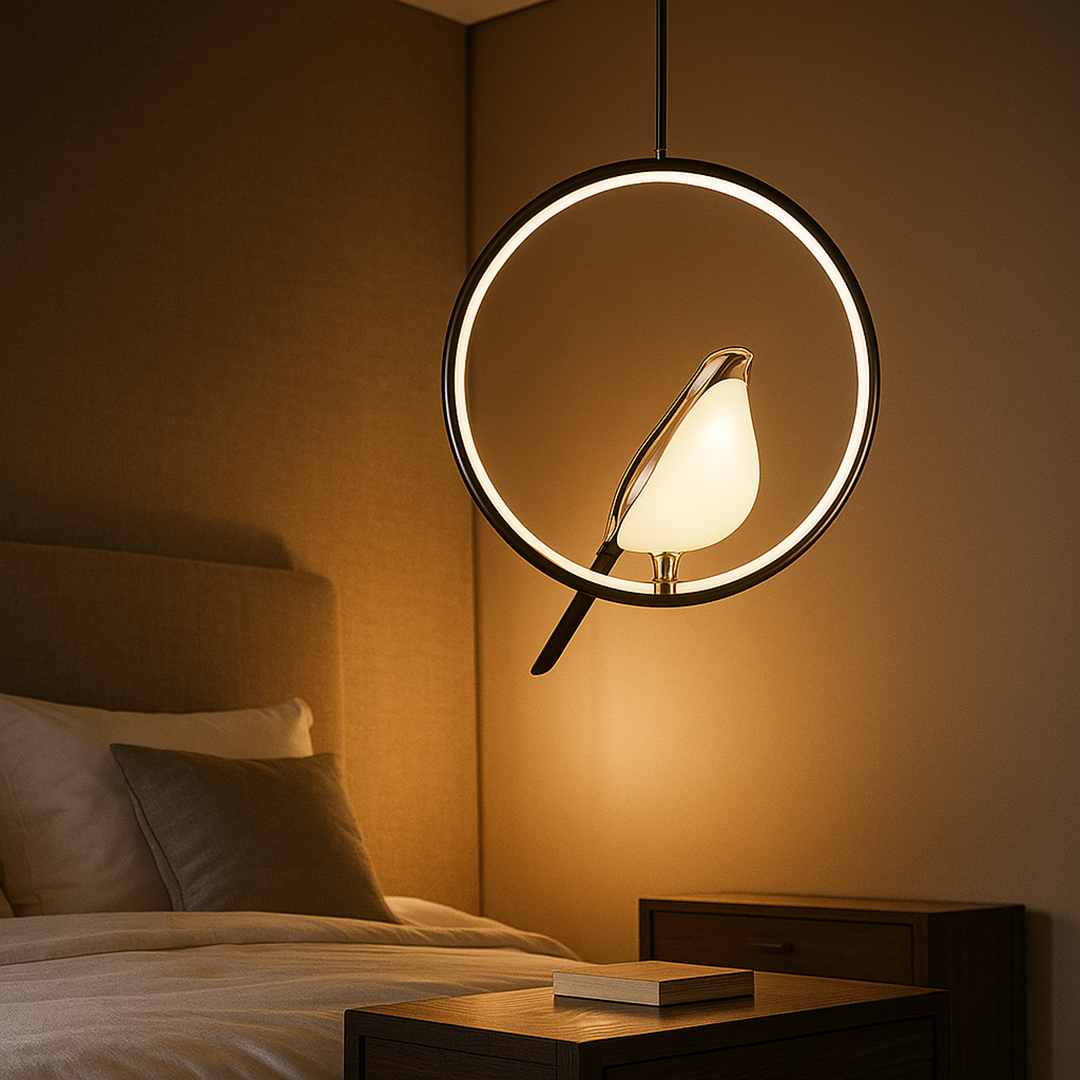 Ptak Lampa Sufitowa LED | Styl Skandynawski