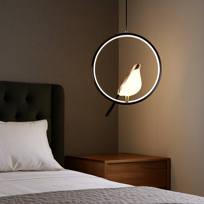 Ptak Lampa Sufitowa LED | Styl Skandynawski