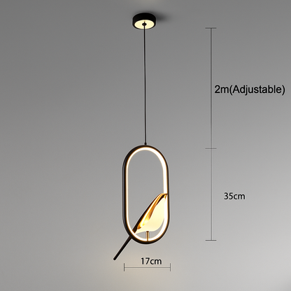 Ptak Lampa Sufitowa LED | Styl Skandynawski