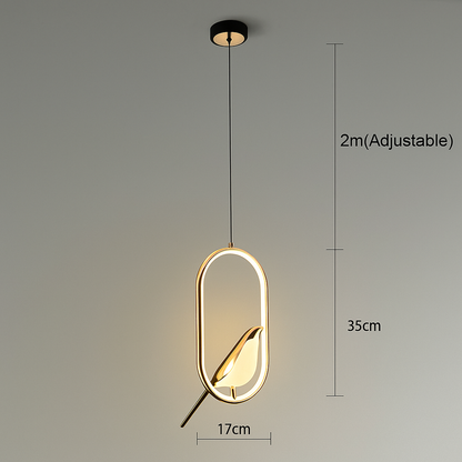 Ptak Lampa Sufitowa LED | Styl Skandynawski