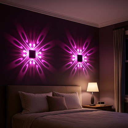 Nowoczesna Lampa Ścienna LED | Smukły Design