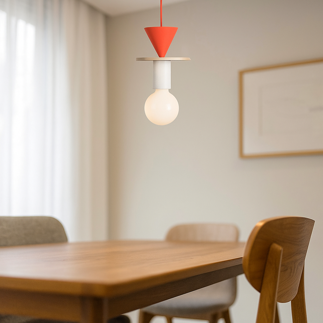 Geometryczny Żyrandol | Lampa Sufitowa LED