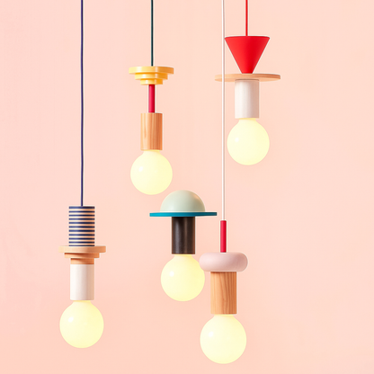 Geometryczny Żyrandol | Lampa Sufitowa LED