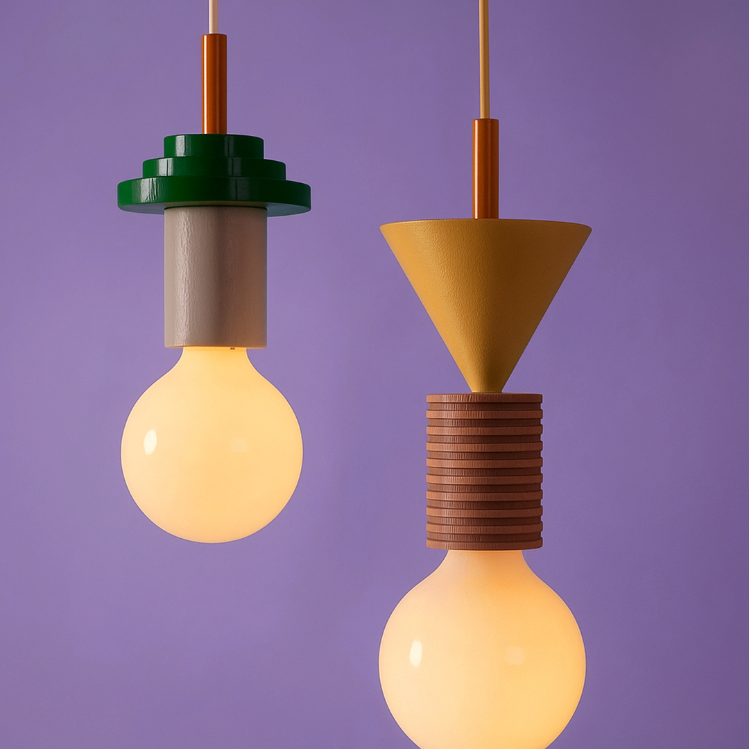 Geometryczny Żyrandol | Lampa Sufitowa LED