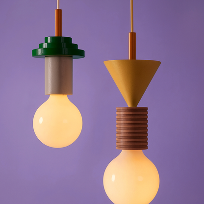 Geometryczny Żyrandol | Lampa Sufitowa LED