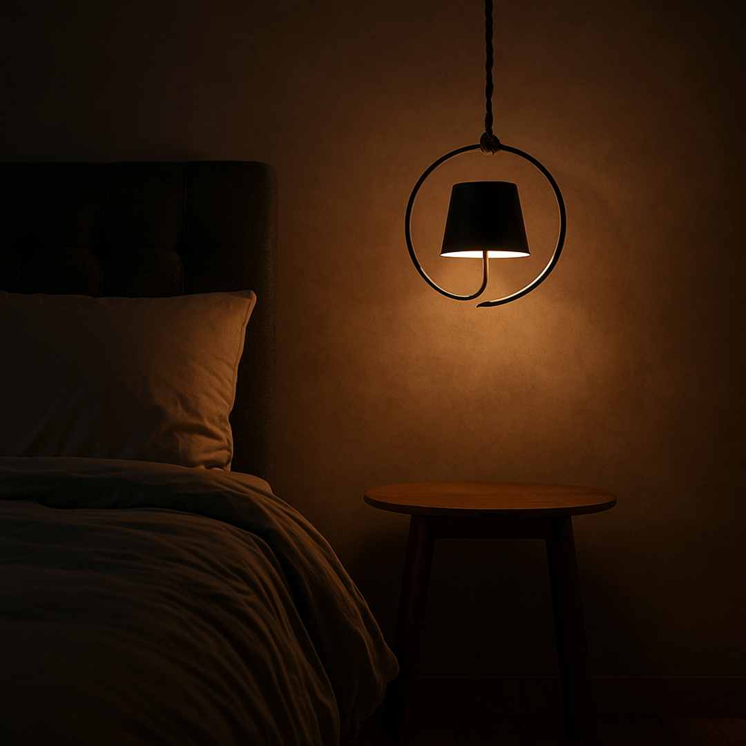 Stylowa Lampa Wisząca LED | Bezprzewodowa