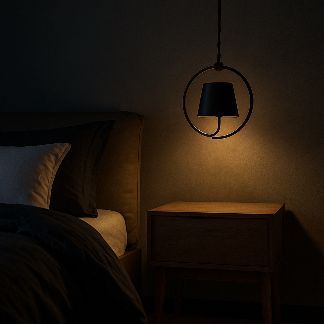 Stylowa Lampa Wisząca LED | Bezprzewodowa