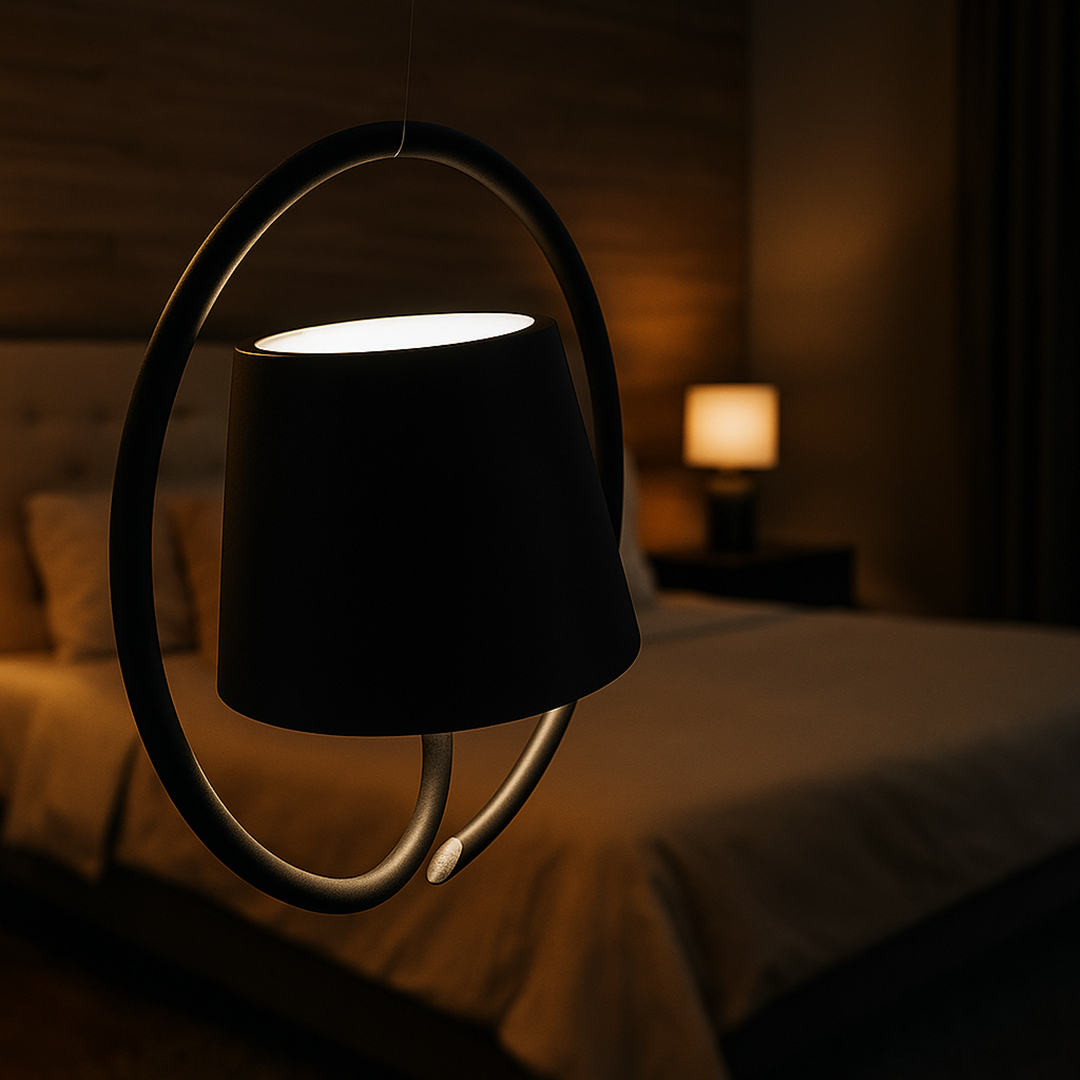 Stylowa Lampa Wisząca LED | Bezprzewodowa