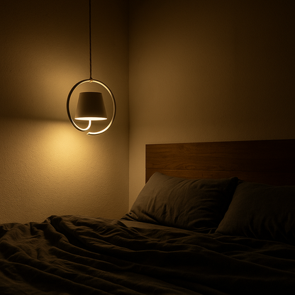 Stylowa Lampa Wisząca LED | Bezprzewodowa