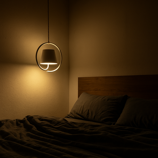 Stylowa Lampa Wisząca LED | Bezprzewodowa