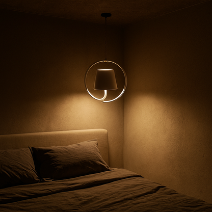 Stylowa Lampa Wisząca LED | Bezprzewodowa