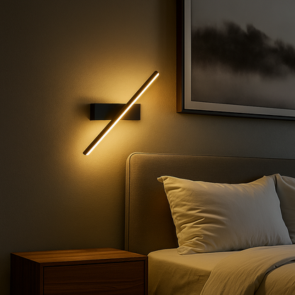 Skandynawska Obracana Lampa Ścienna | Sypialnia