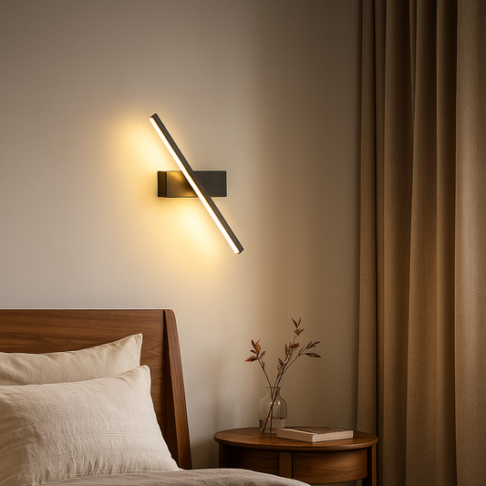 Skandynawska Obracana Lampa Ścienna | Sypialnia