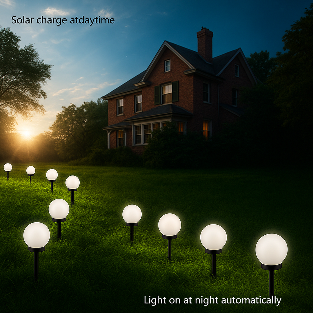 Luksusowa Słoneczna Latarnia Ogrodowa | Zewnętrzna