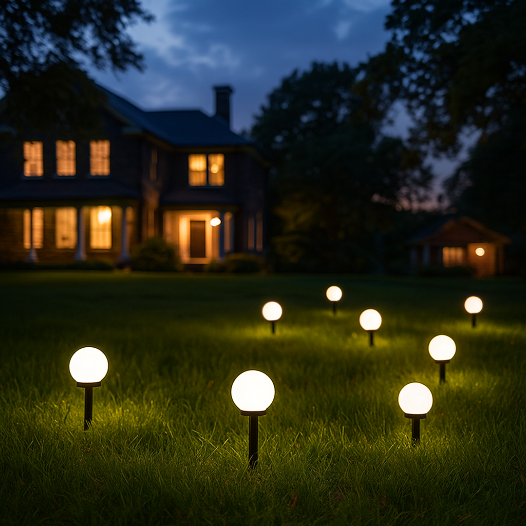 Luksusowa Słoneczna Latarnia Ogrodowa | Zewnętrzna