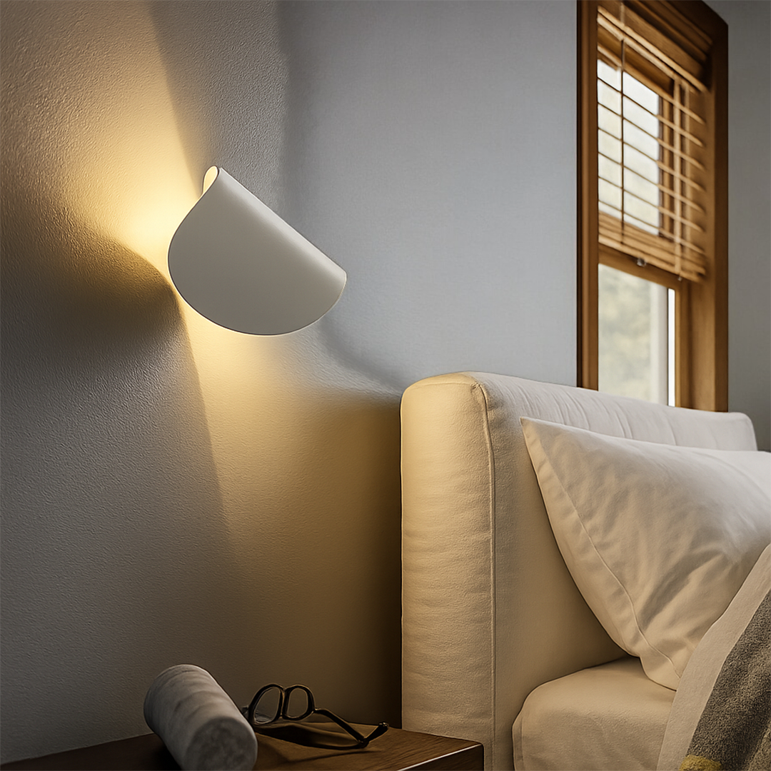 Skandynawska Obracana Lampa Ścienna | Metalowa