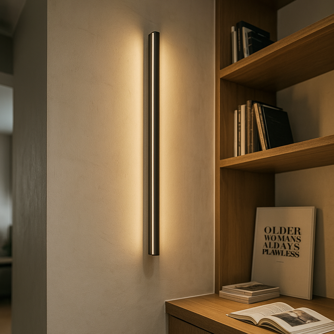 Minimalistyczna Lampa Ścienna LED | Liniowa