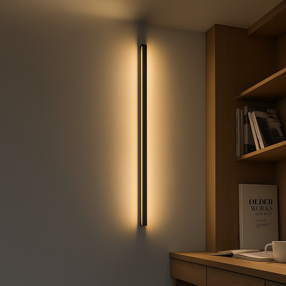 Minimalistyczna Lampa Ścienna LED | Liniowa