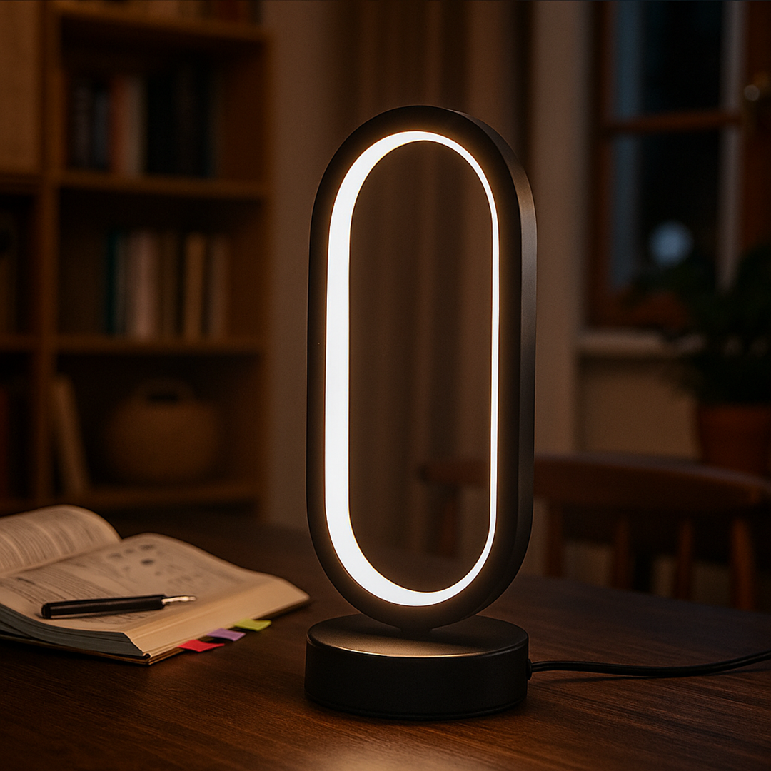 Lampa Stołowa LED W Kształcie U | Nowoczesna