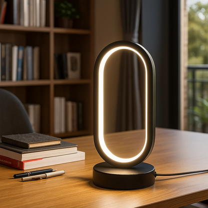 Lampa Stołowa LED W Kształcie U | Nowoczesna