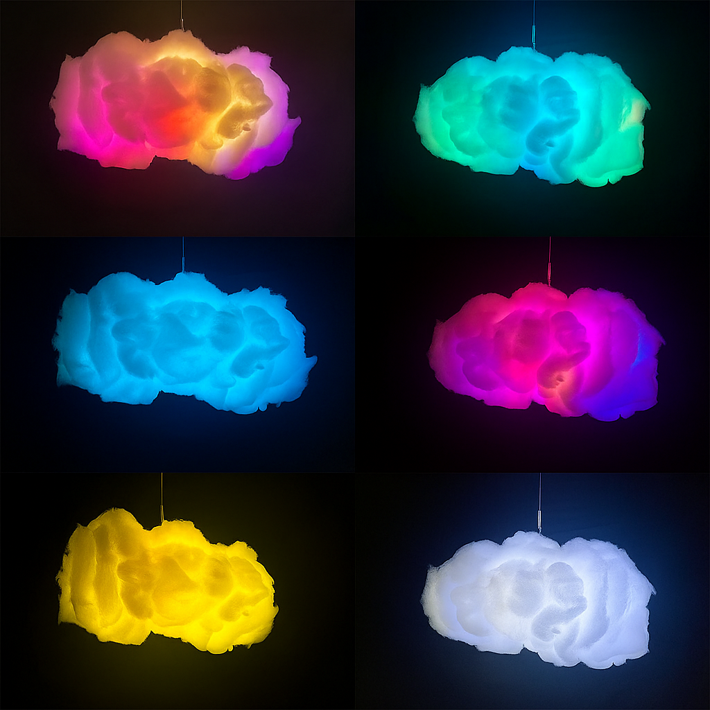 Lampa Wisząca Chmura | Oświetlenie Dekoracyjne