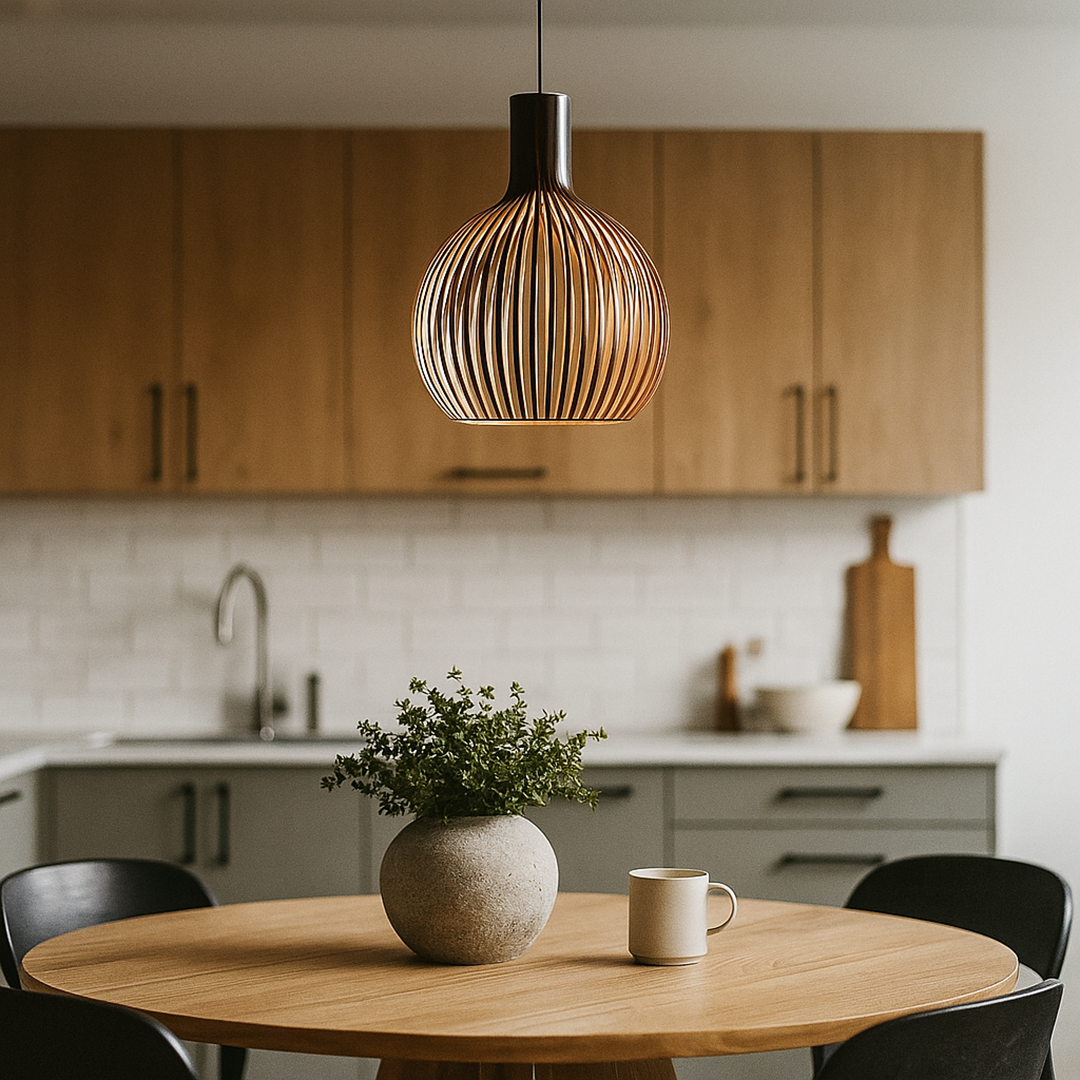 Drewniana Lampa Wisząca | Drewniane Oświetlenie