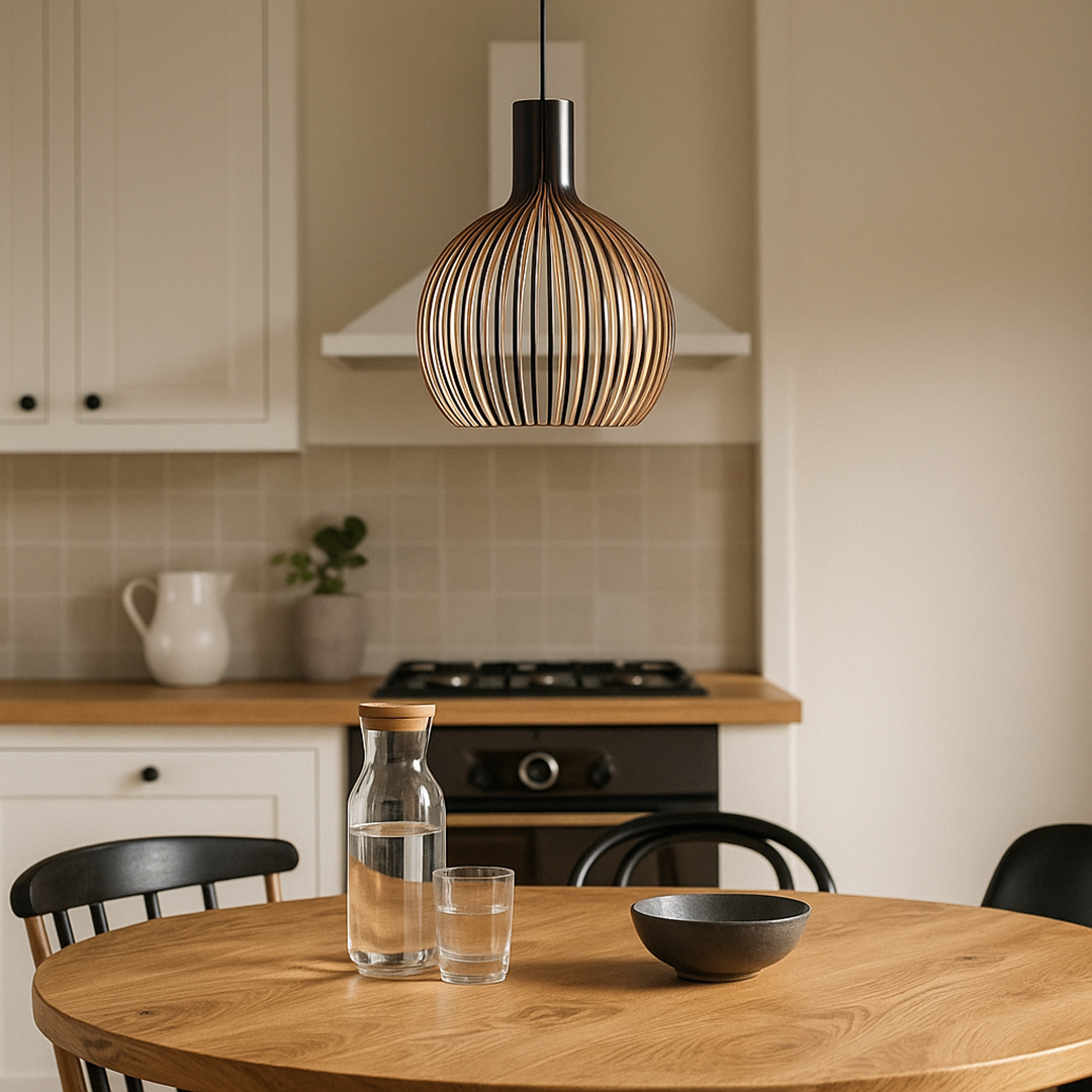 Drewniana Lampa Wisząca | Drewniane Oświetlenie