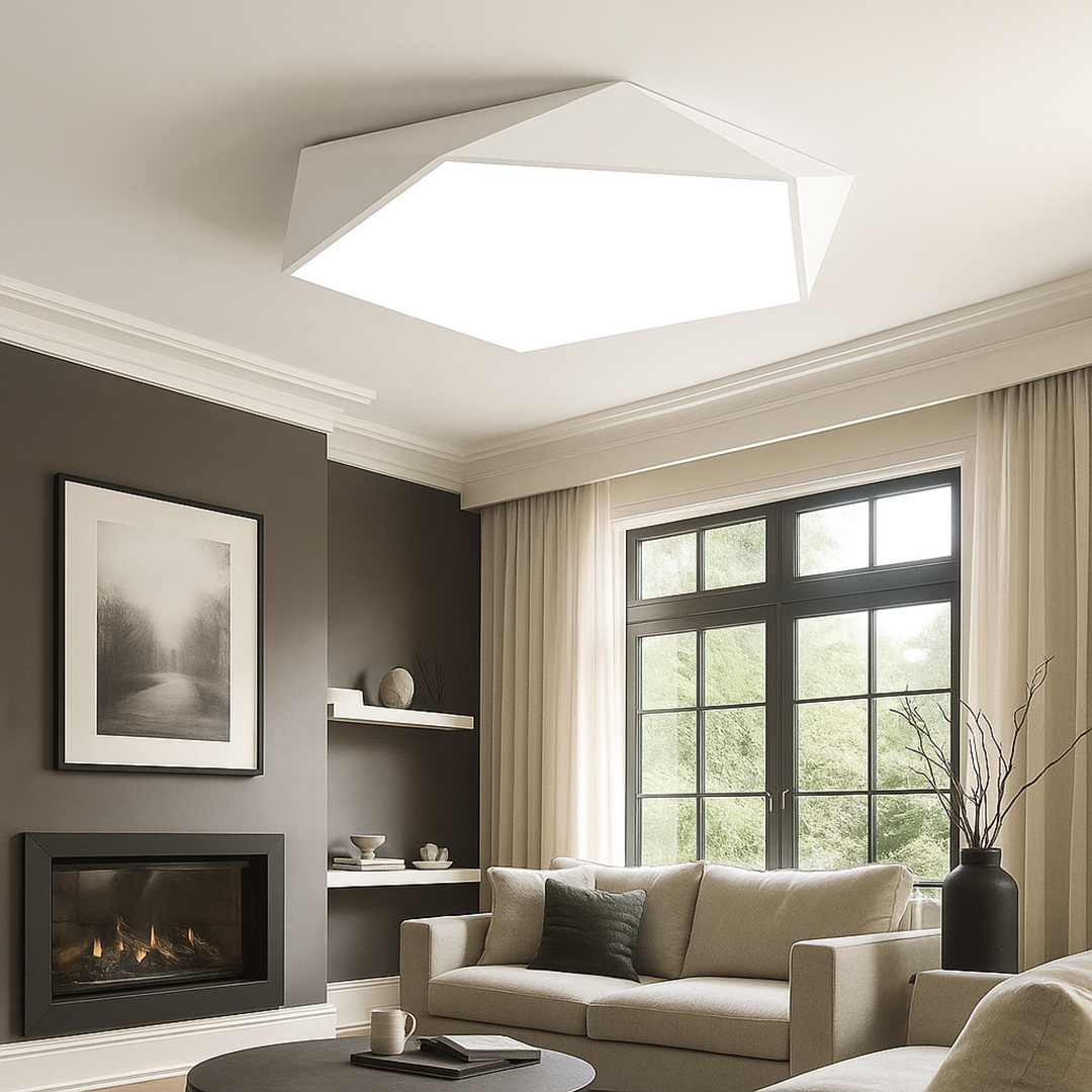 Ściemnialna Lampa Sufitowa LED | Stylowa