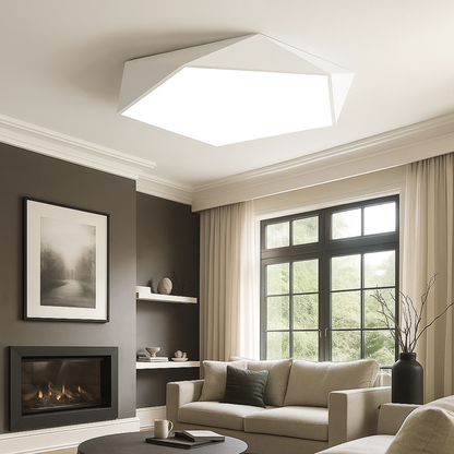 Ściemnialna Lampa Sufitowa LED | Stylowa