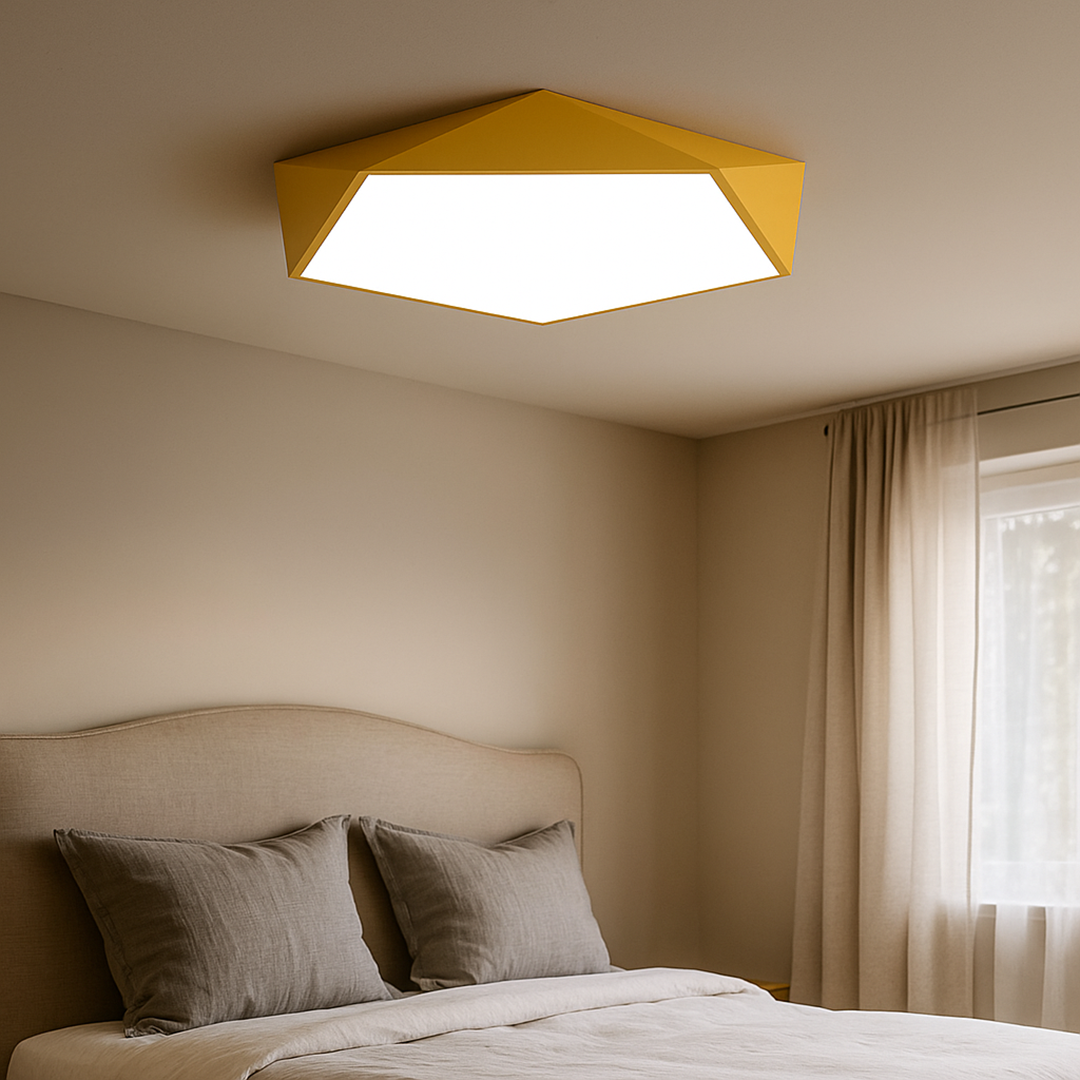 Ściemnialna Lampa Sufitowa LED | Stylowa