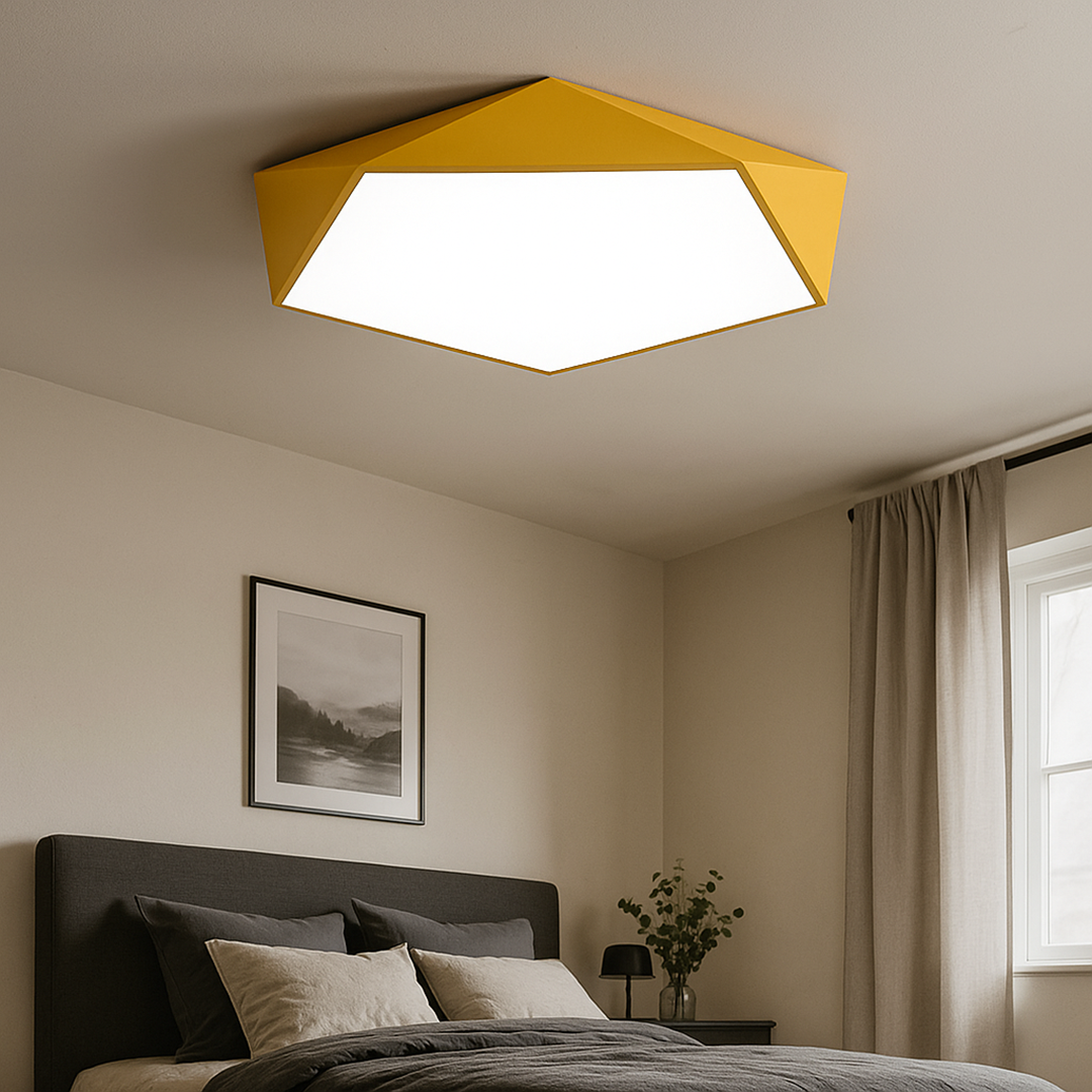 Ściemnialna Lampa Sufitowa LED | Stylowa