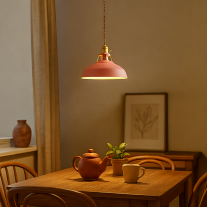 Przemysłowa Lampa Wisząca | Kolorowa