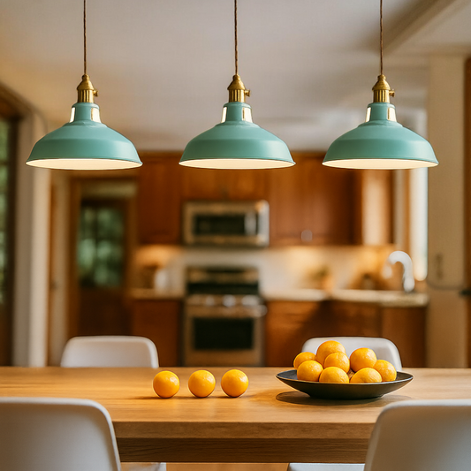 Przemysłowa Lampa Wisząca | Kolorowa