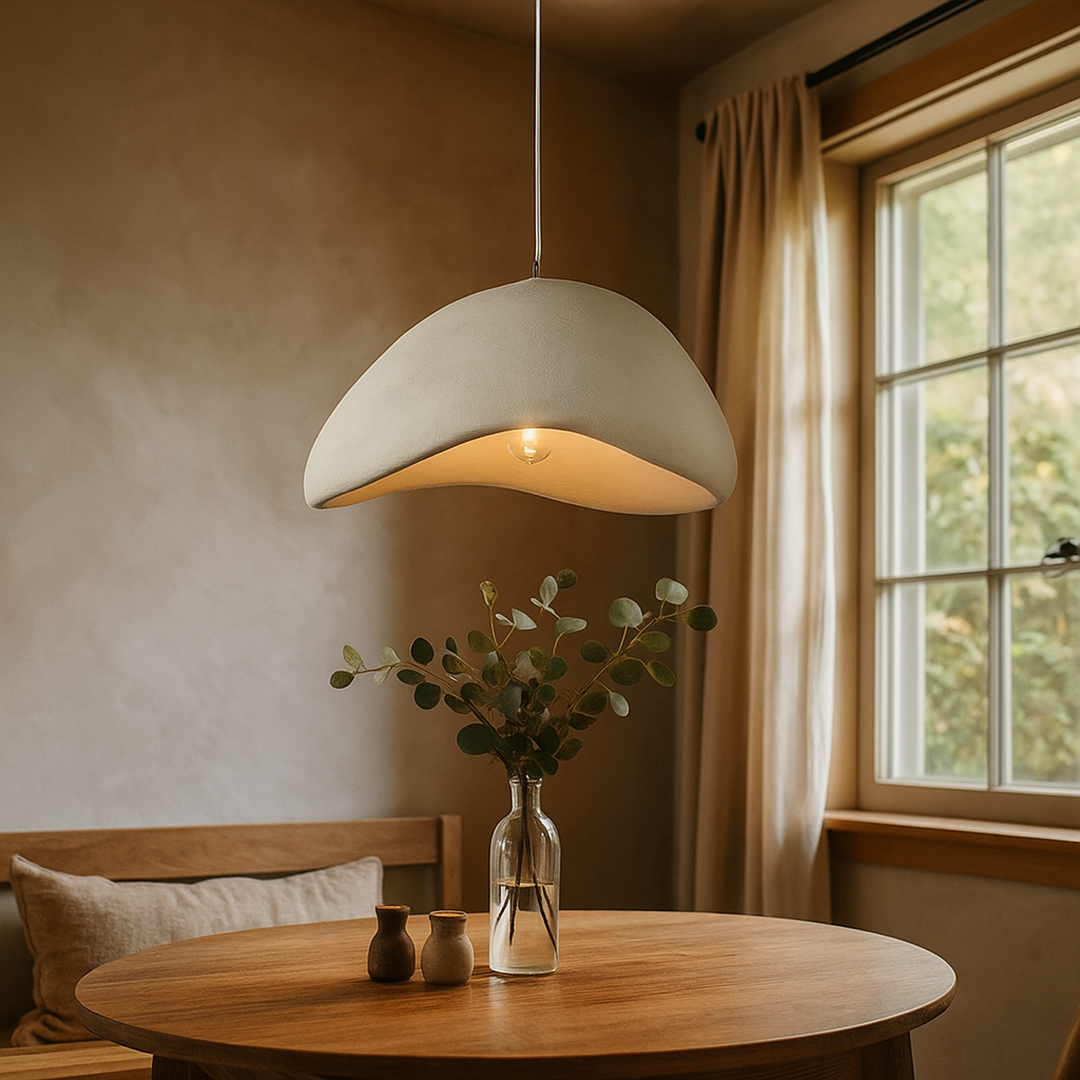 Japońska Lampa Wisząca | Kształt Kokonu