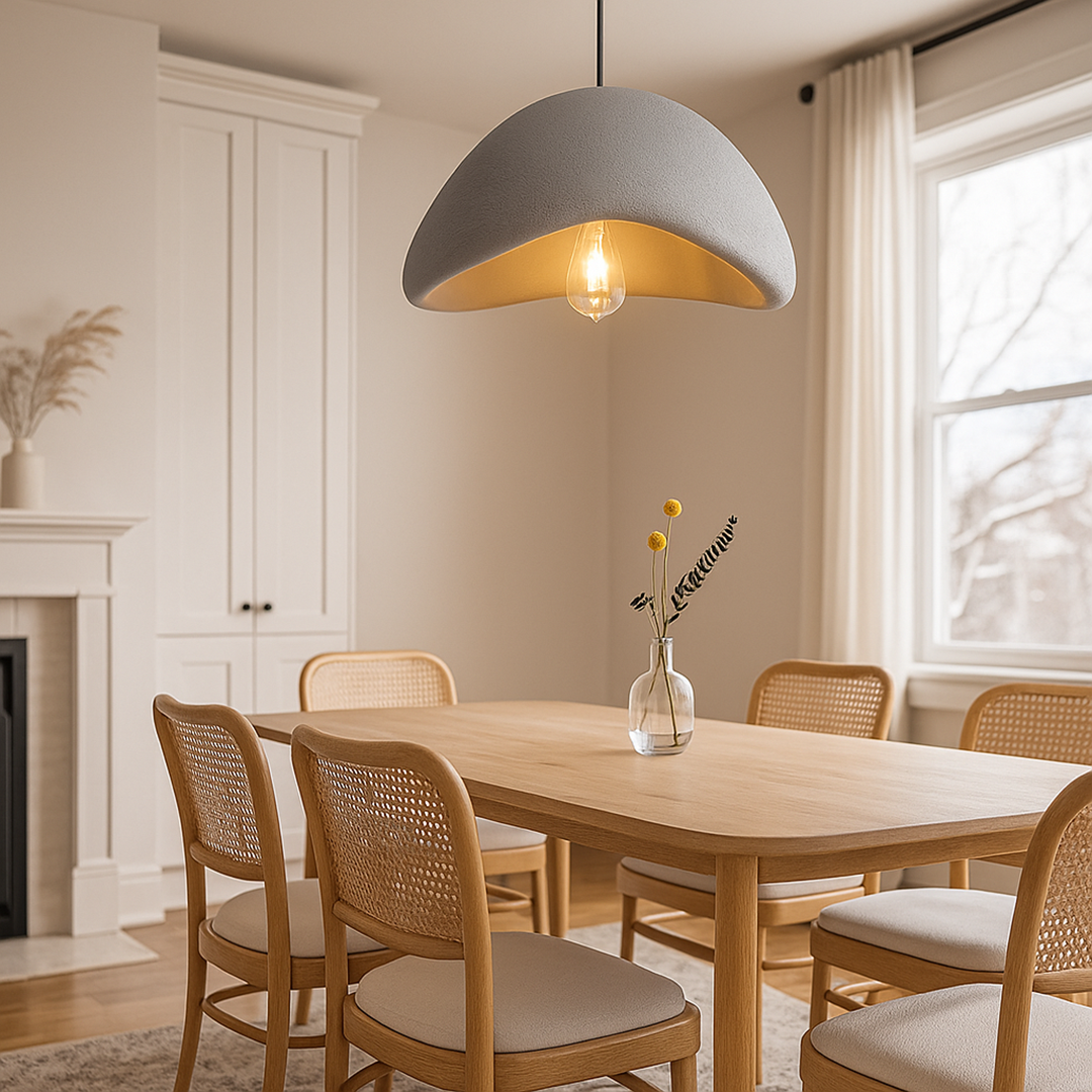 Japońska Lampa Wisząca | Kształt Kokonu