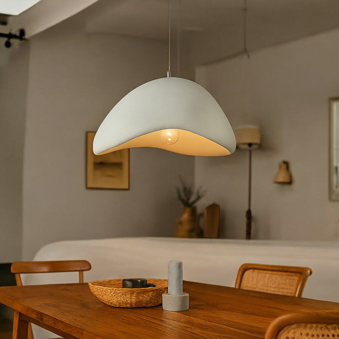 Japońska Lampa Wisząca | Kształt Kokonu