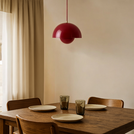 Skandynawska Lampa Wisząca LED | Luksusowy Akcent