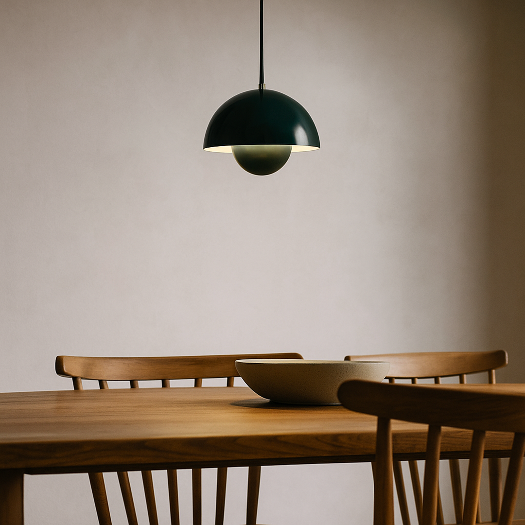 Skandynawska Lampa Wisząca LED | Luksusowy Akcent