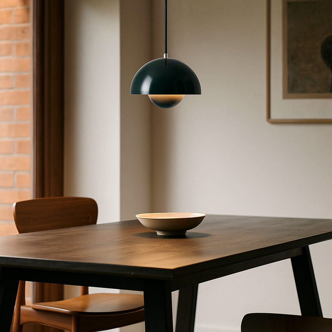 Skandynawska Lampa Wisząca LED | Luksusowy Akcent