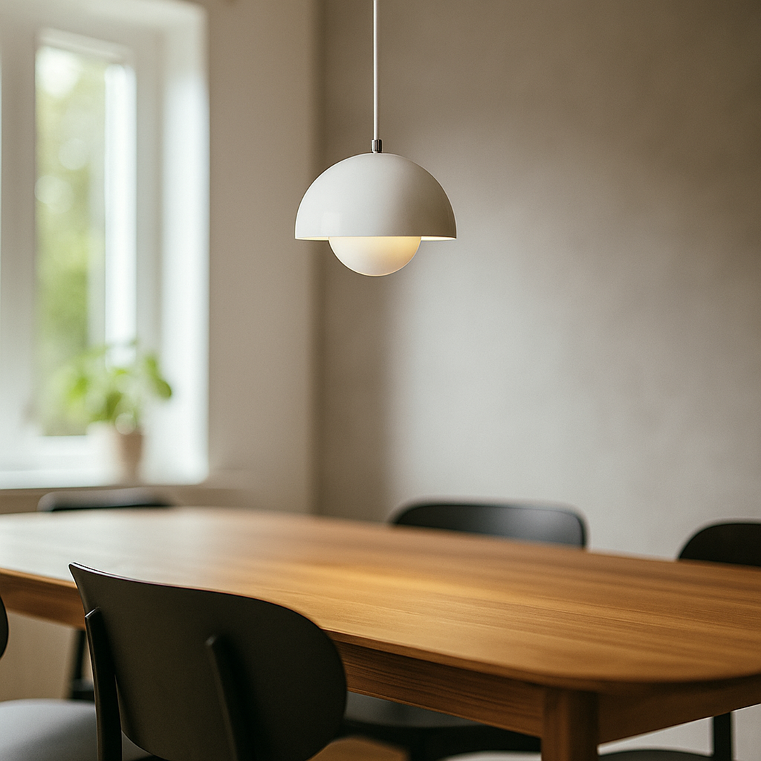 Skandynawska Lampa Wisząca LED | Luksusowy Akcent