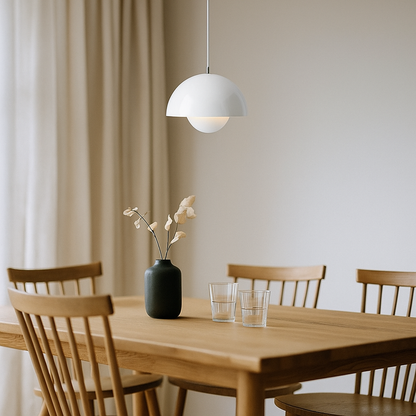 Skandynawska Lampa Wisząca LED | Luksusowy Akcent