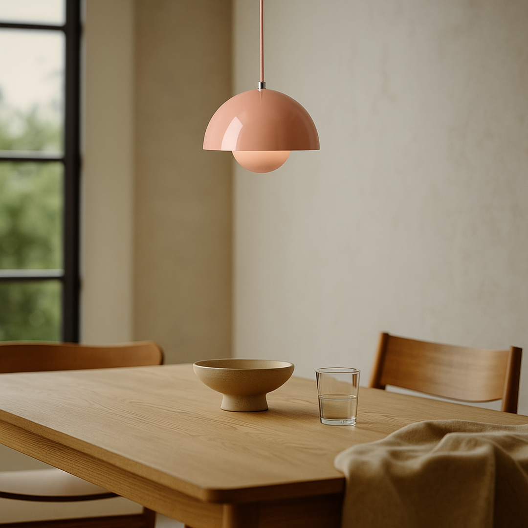 Skandynawska Lampa Wisząca LED | Luksusowy Akcent