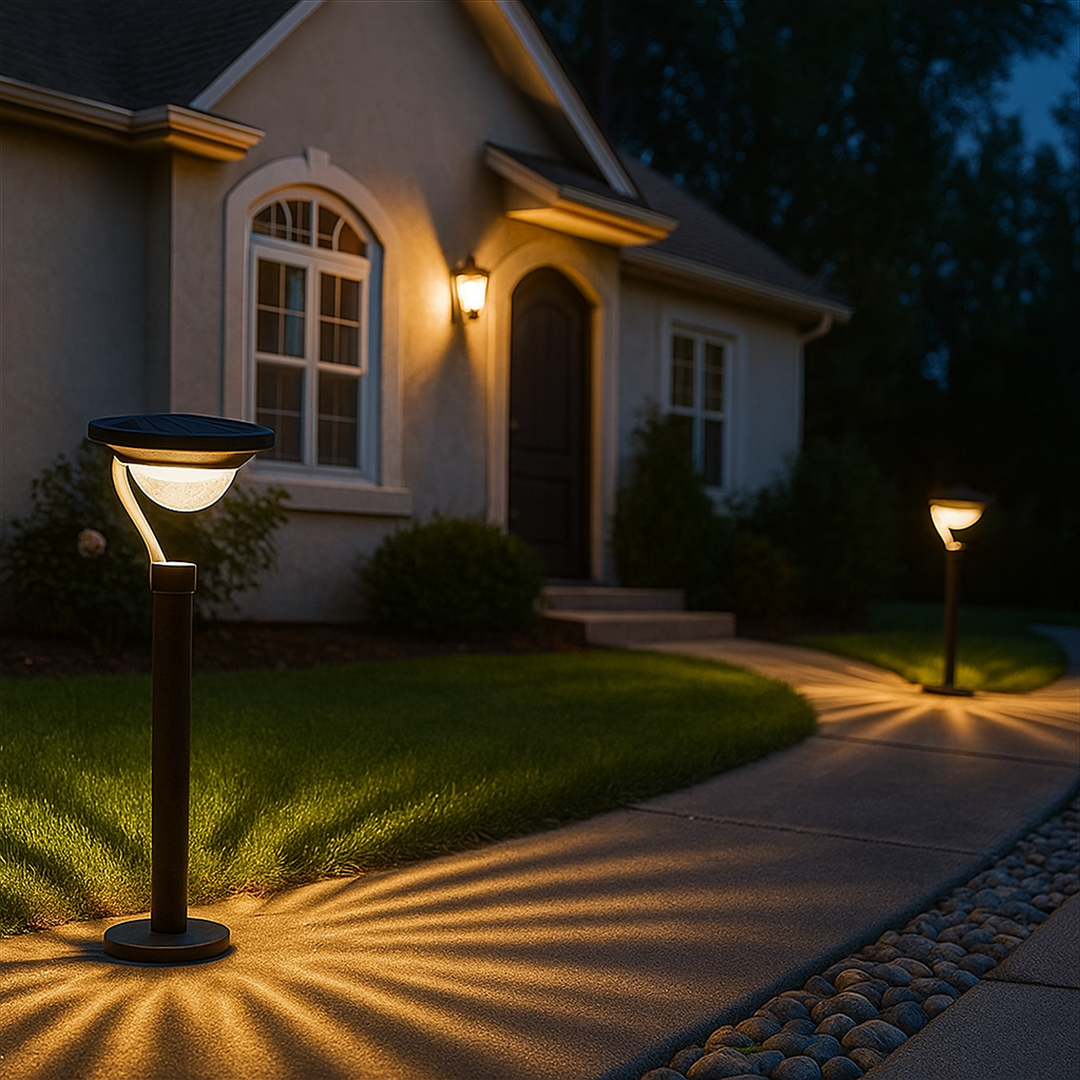 Nowoczesna Lampa Słoneczna | Do Użytku Zewnętrznego