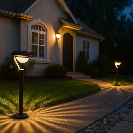 Nowoczesna Lampa Słoneczna | Do Użytku Zewnętrznego