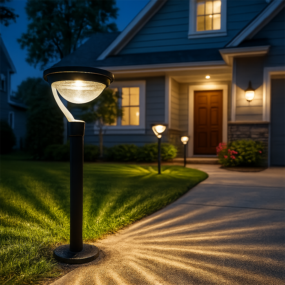 Nowoczesna Lampa Słoneczna | Do Użytku Zewnętrznego